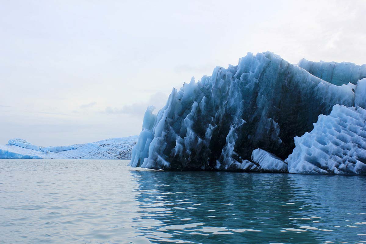 Gletscher Lagune Island