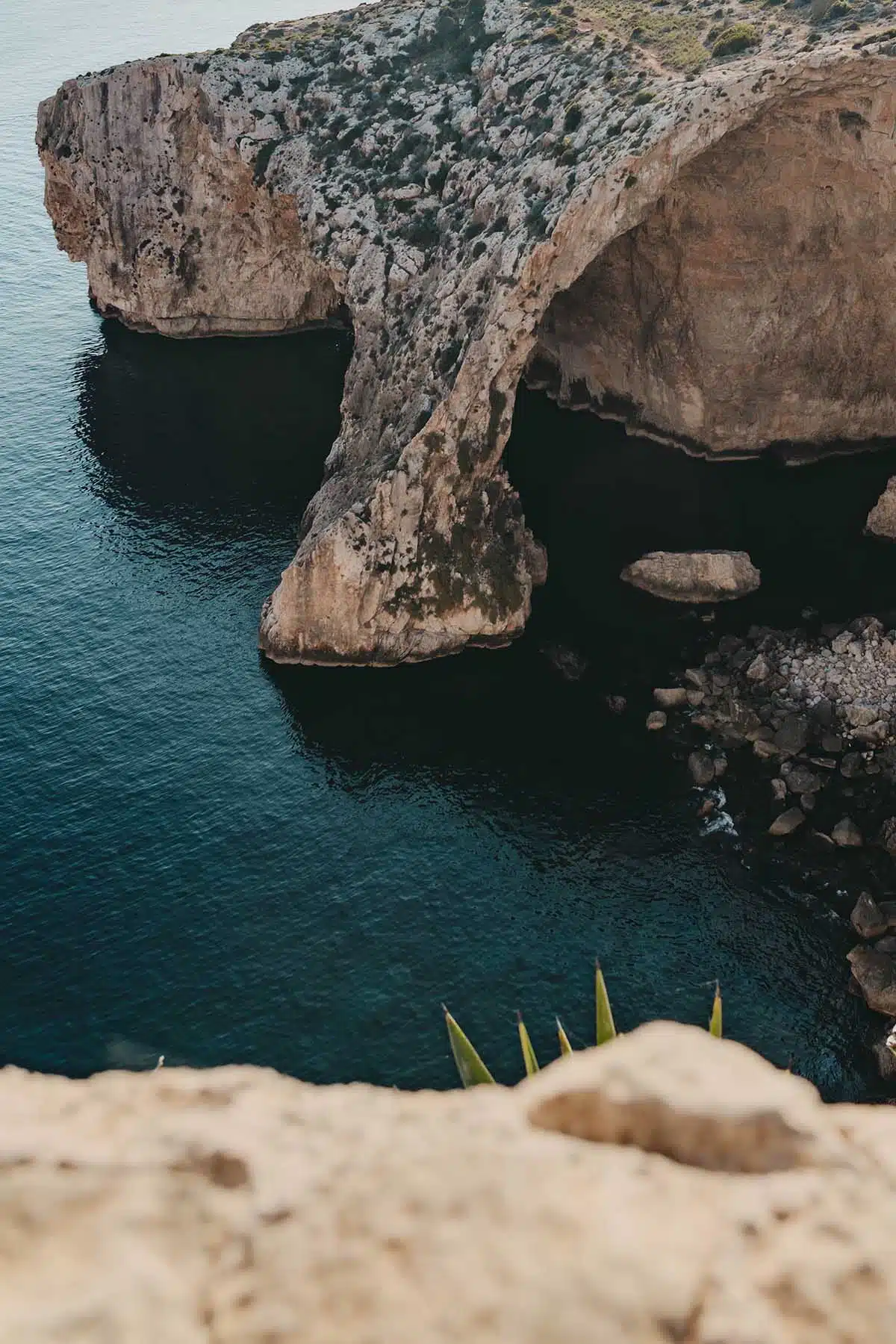 Aussicht auf Blaue Grotte Malta