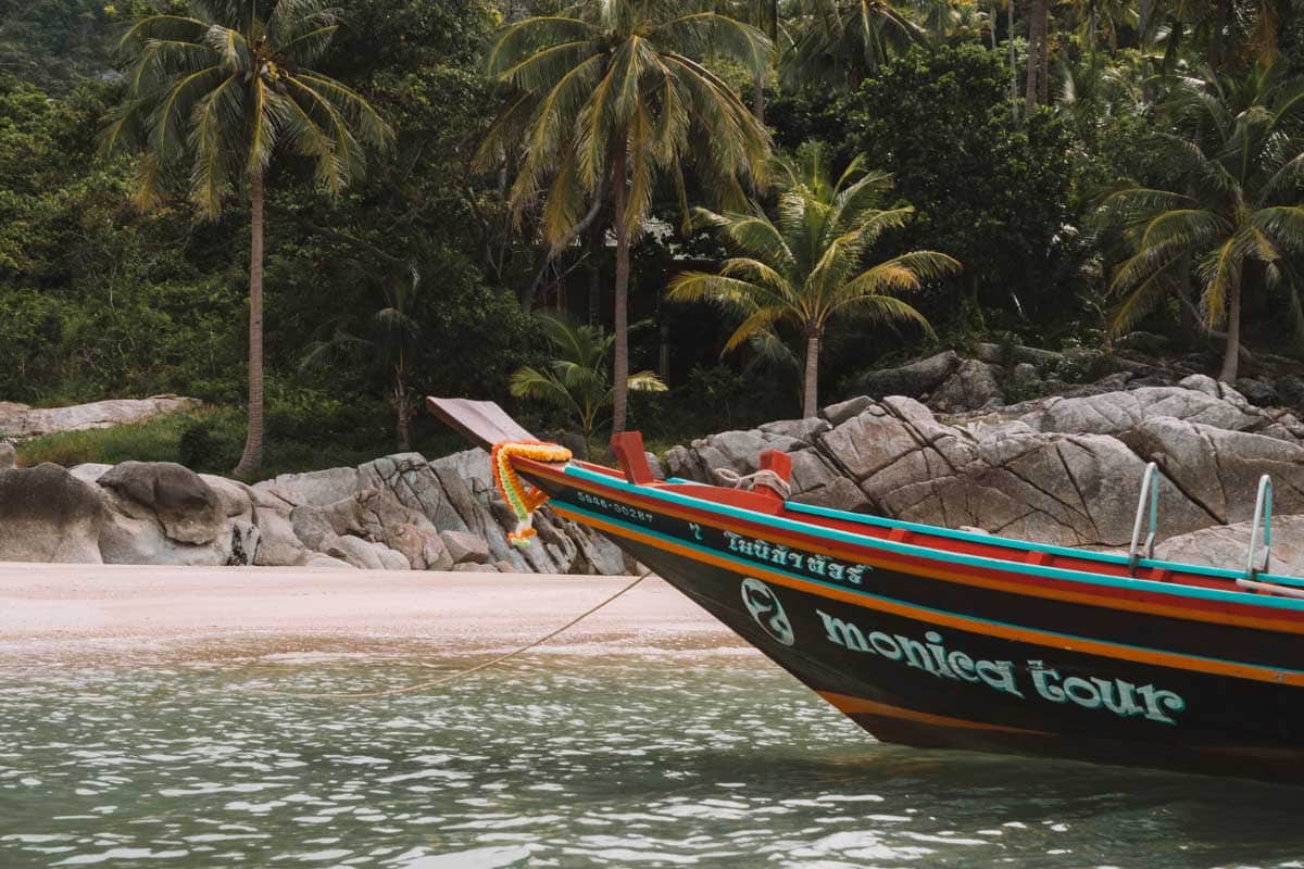 Longtailboot in Thailand Südostsien