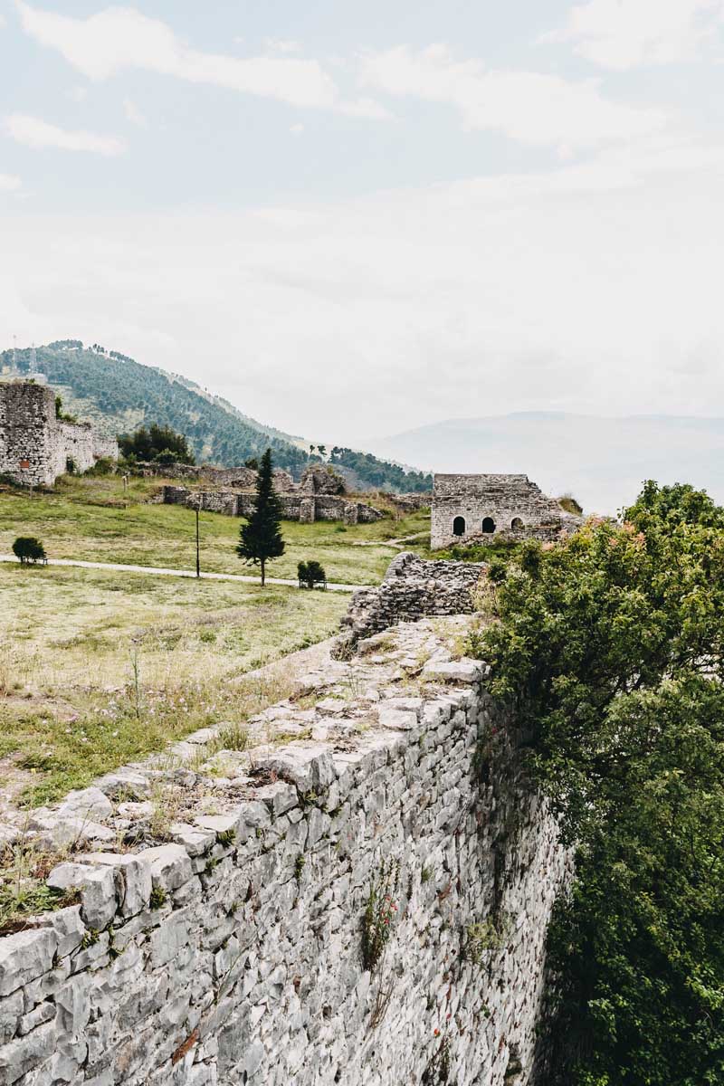 Burg Ruine in Berat