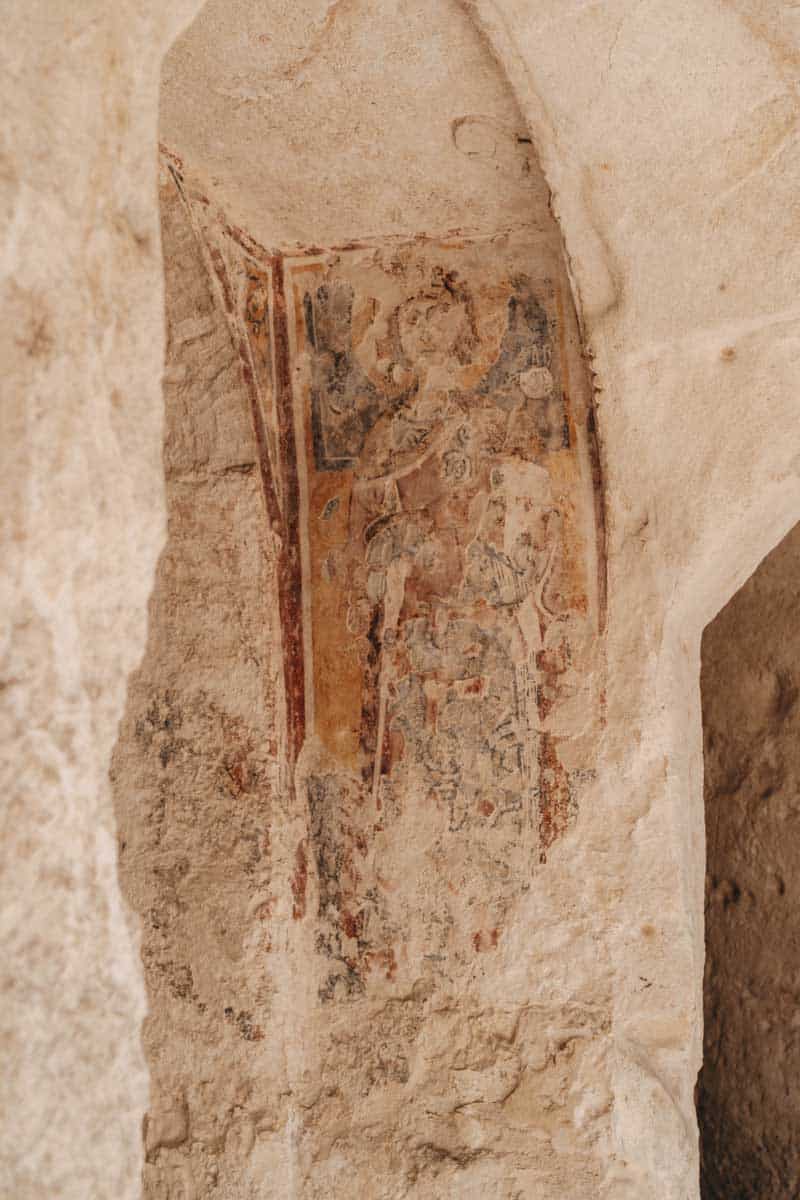 Höhlenmalerei in Matera