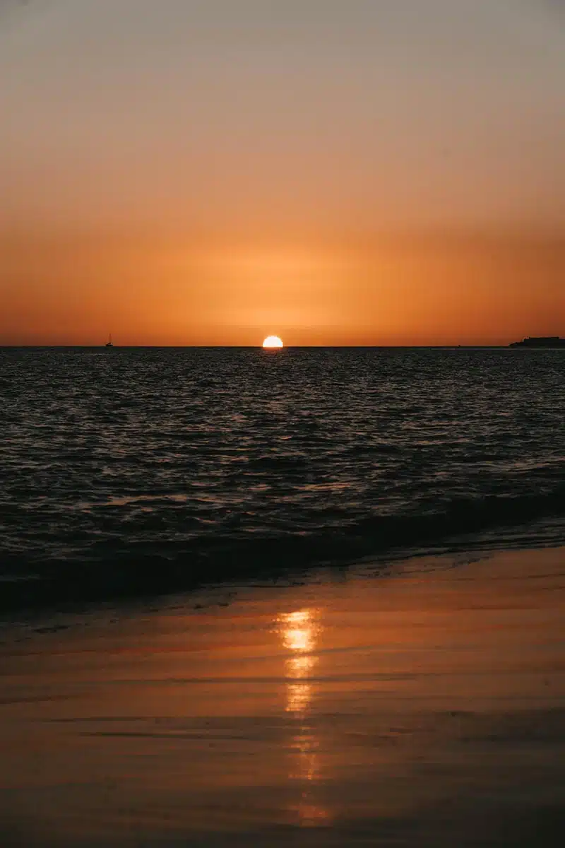 Sonnenuntergang Teneriffa am Meer